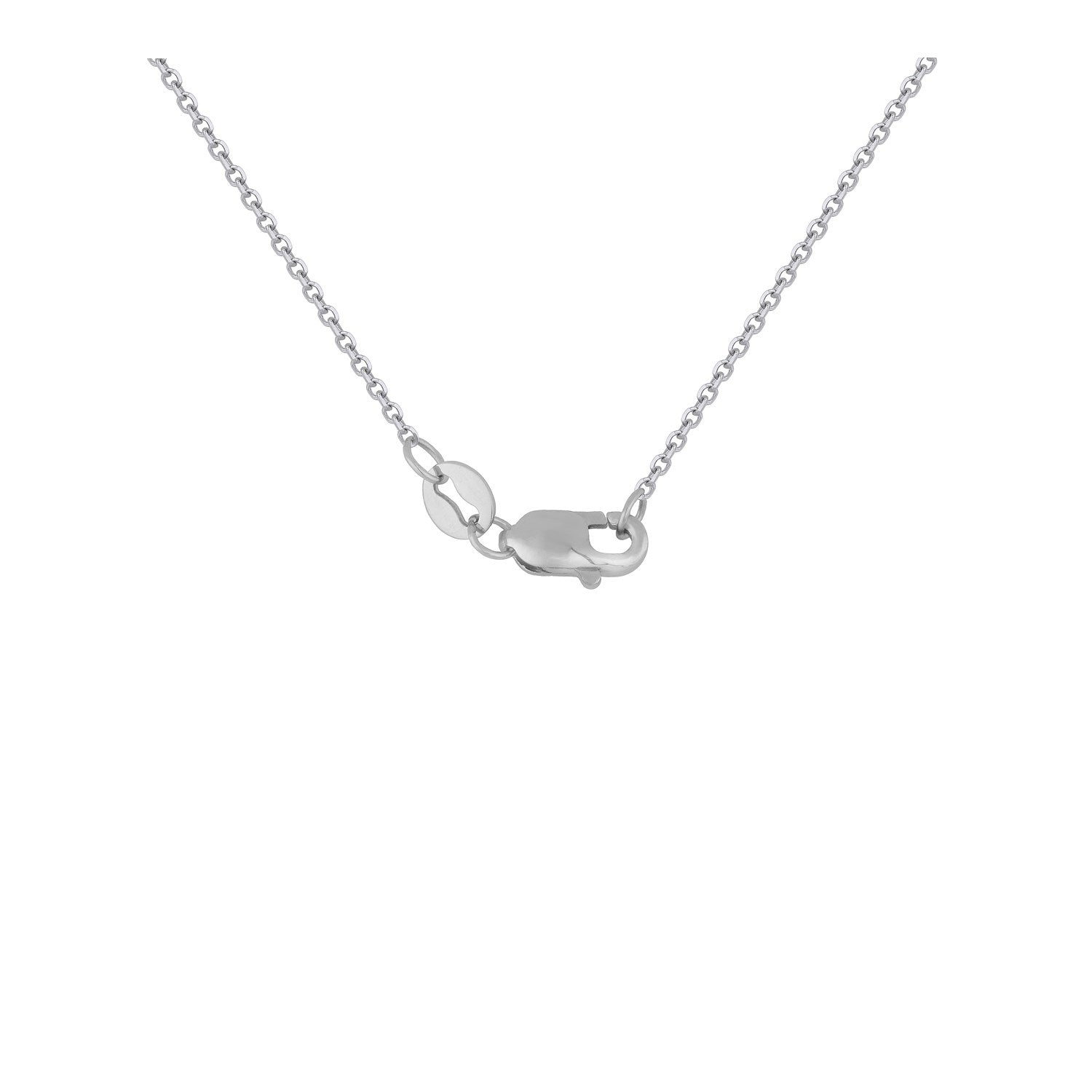 Diamond Bar Pendant in 14k White Gold (1/4 cttw)