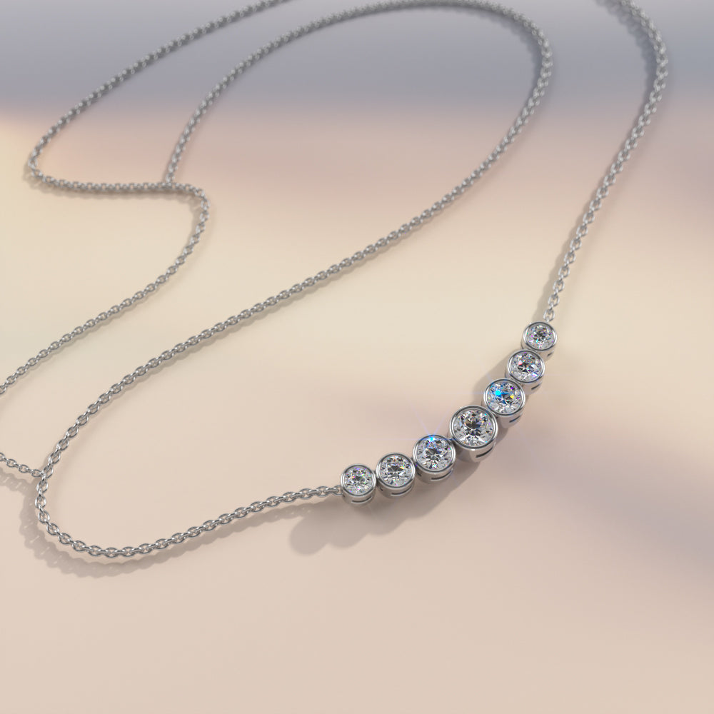 14K White Gold, 2.02carat Lab Grown Diamond, F-G Diamond Color, VS Clarity